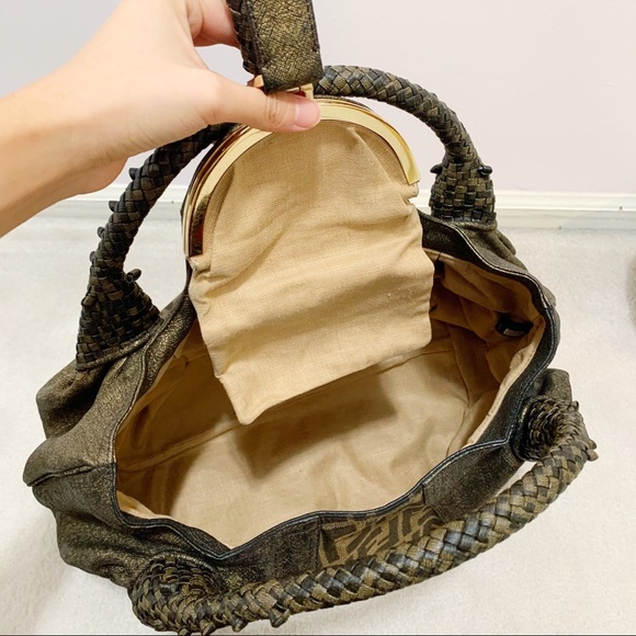 Fendi Spy Bag Zucca Canvas and Leather - Picture 9 of 14